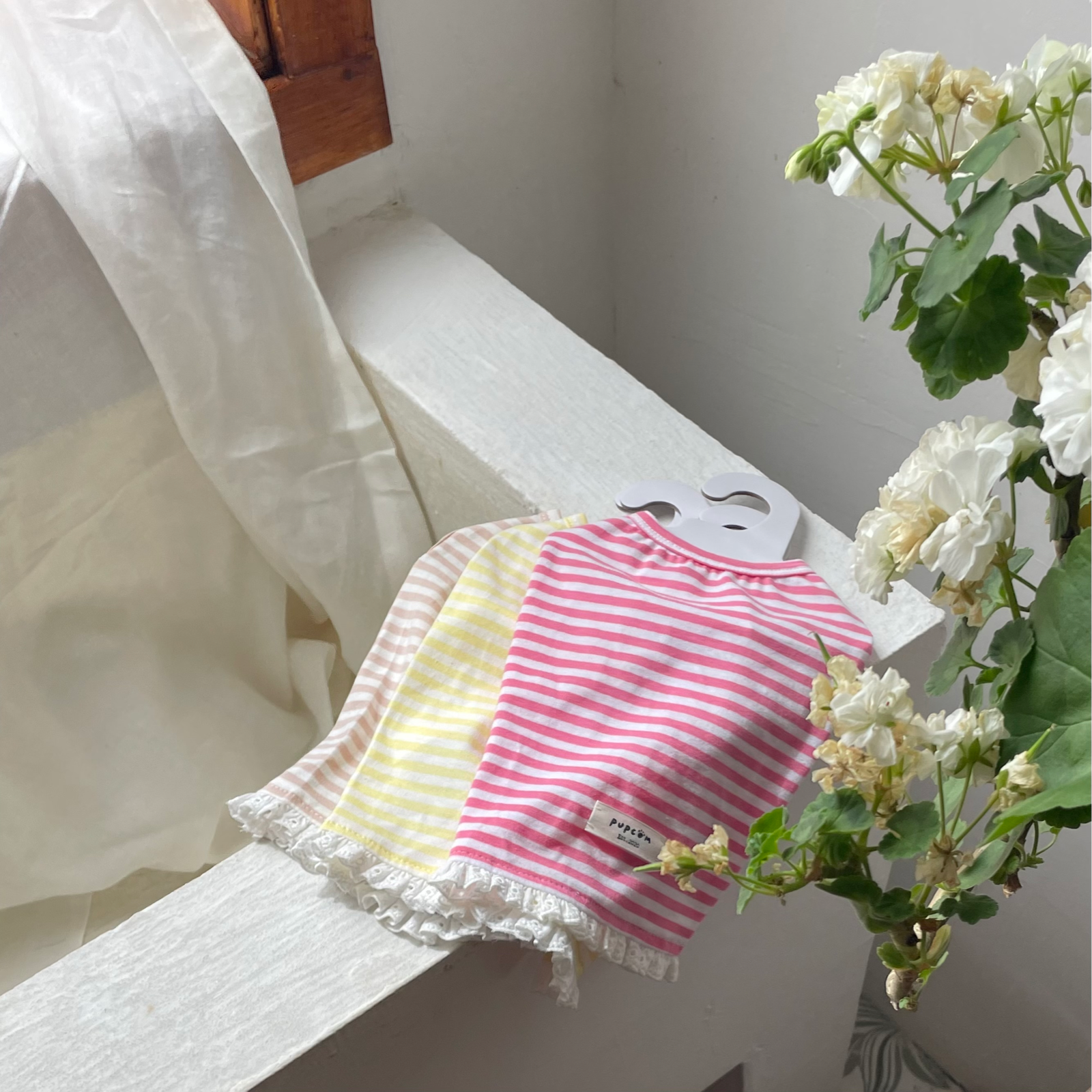 Summer Pet Vest with Lace