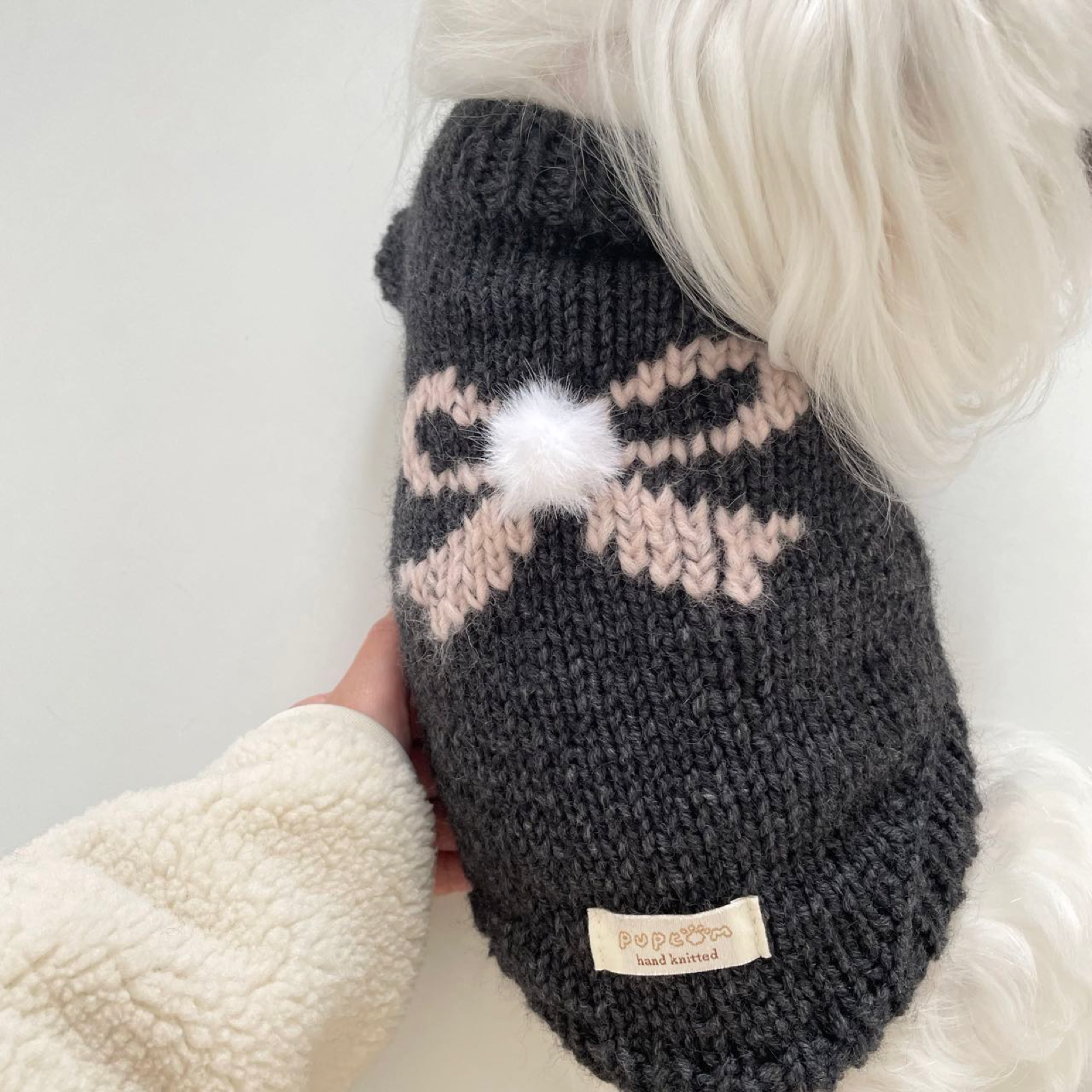 'Pink & Black' Pet Knitwear