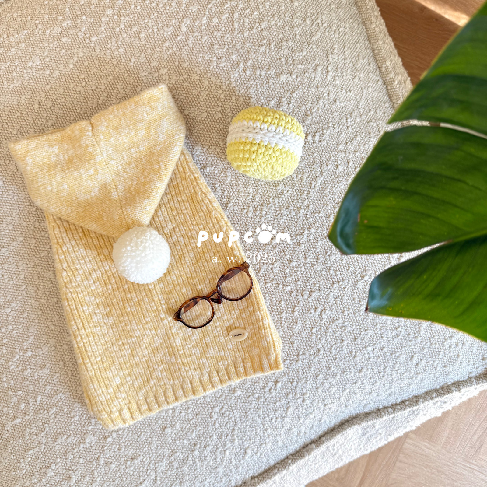 Pupcom Poncho Merino Wool Pet Hoodie