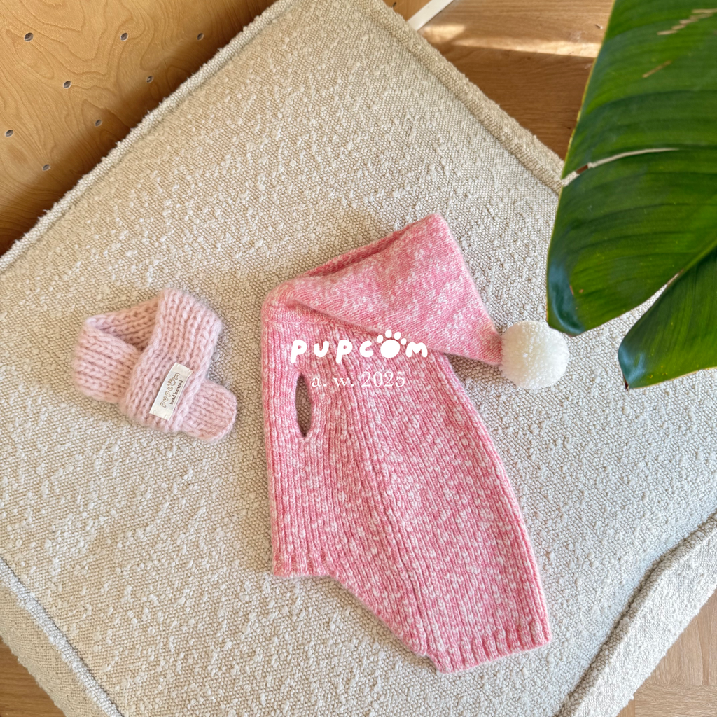 Pupcom Poncho Merino Wool Pet Hoodie