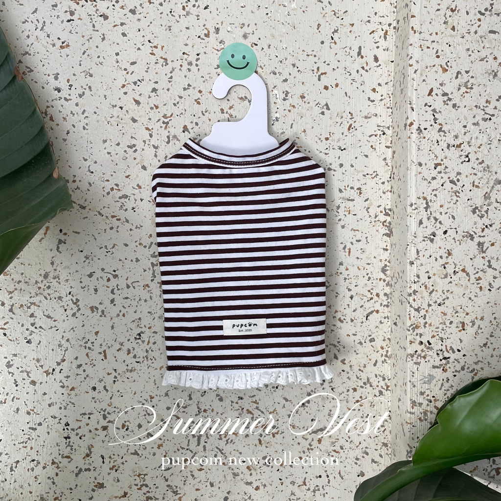 Summer Pet Vest with Lace