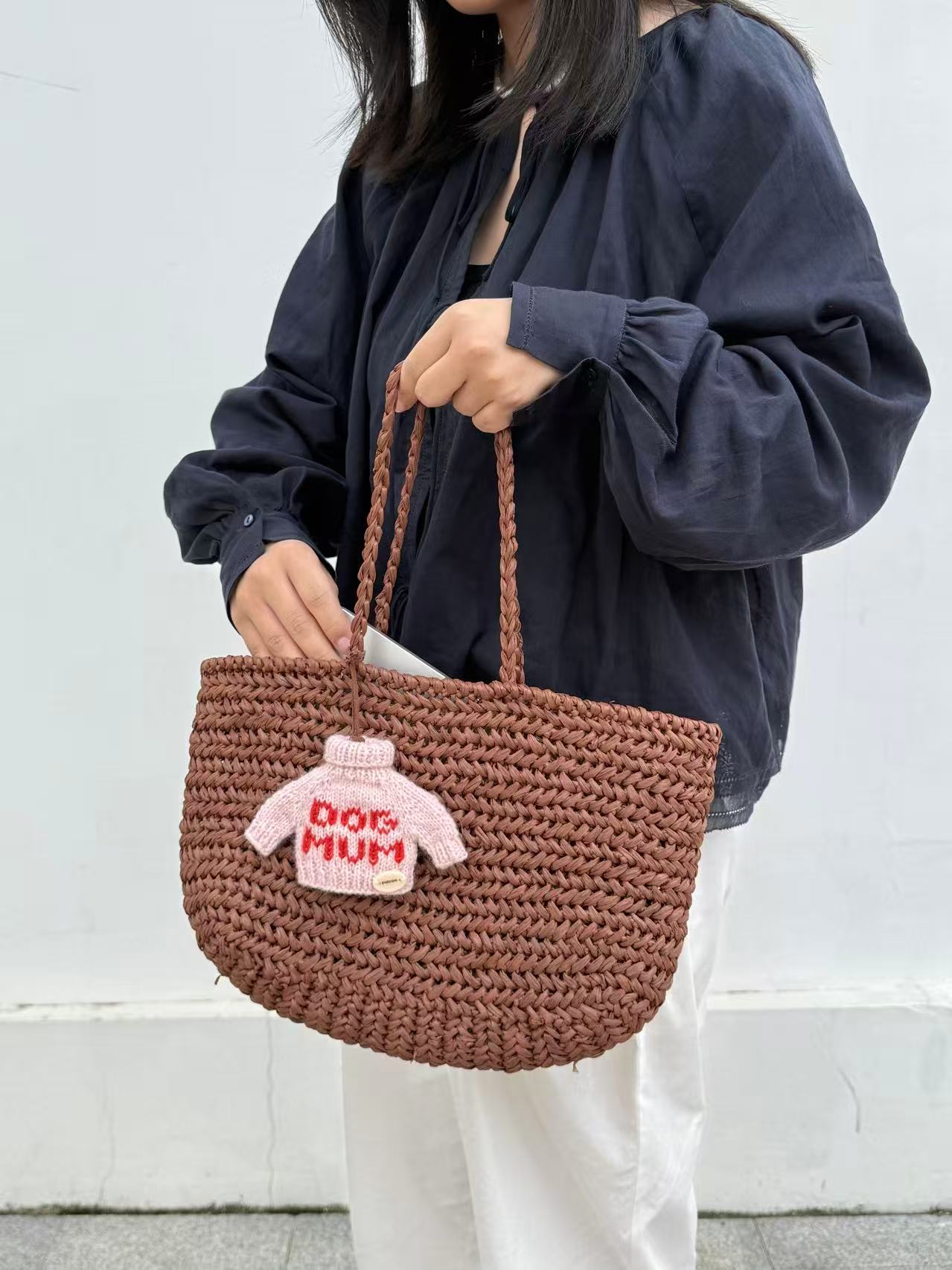 Mini Sweater Bag Charm