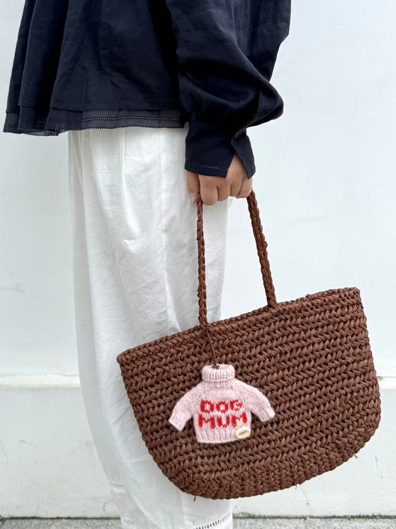 Mini Sweater Bag Charm