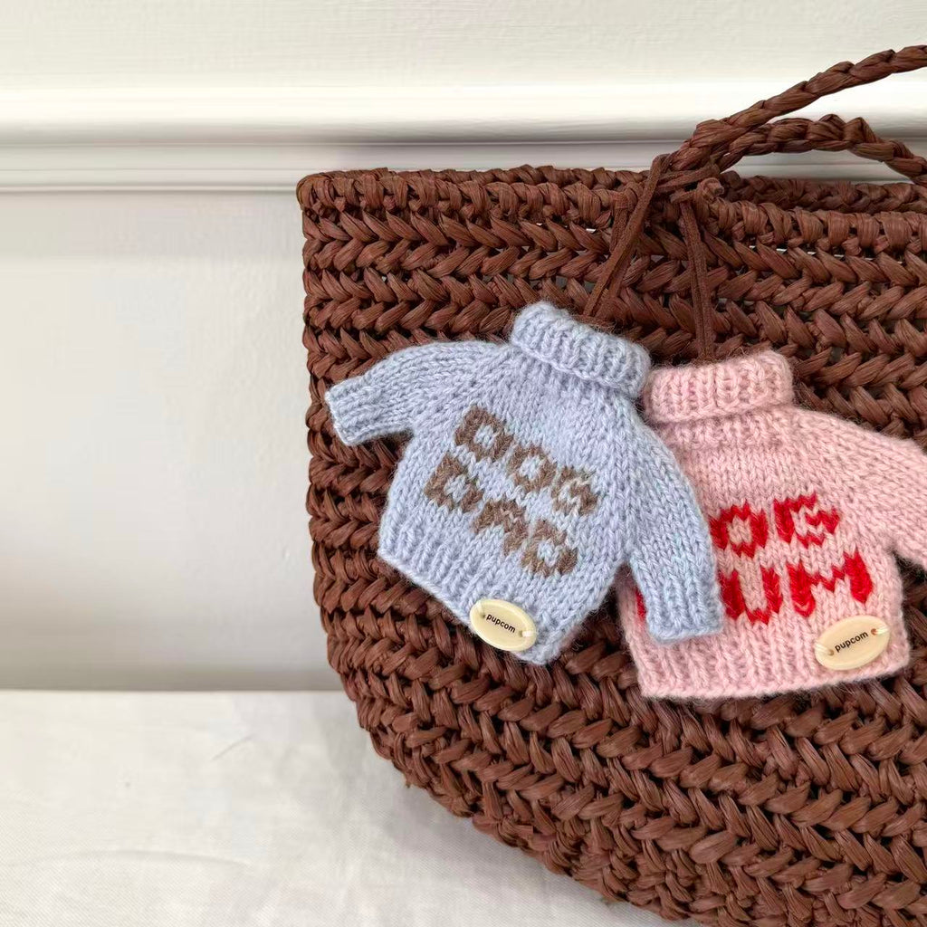 Mini Sweater Bag Charm