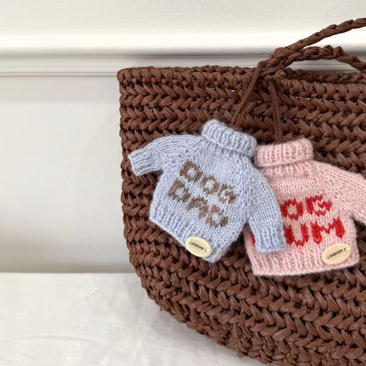 Mini Sweater Bag Charm