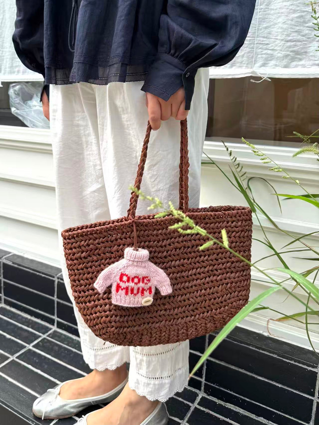 Mini Sweater Bag Charm