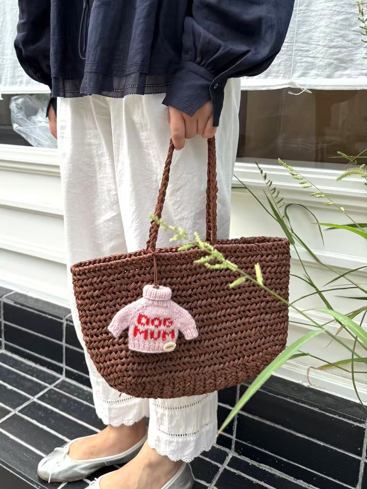 Mini Sweater Bag Charm