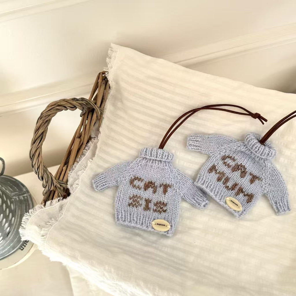 Mini Sweater Bag Charm