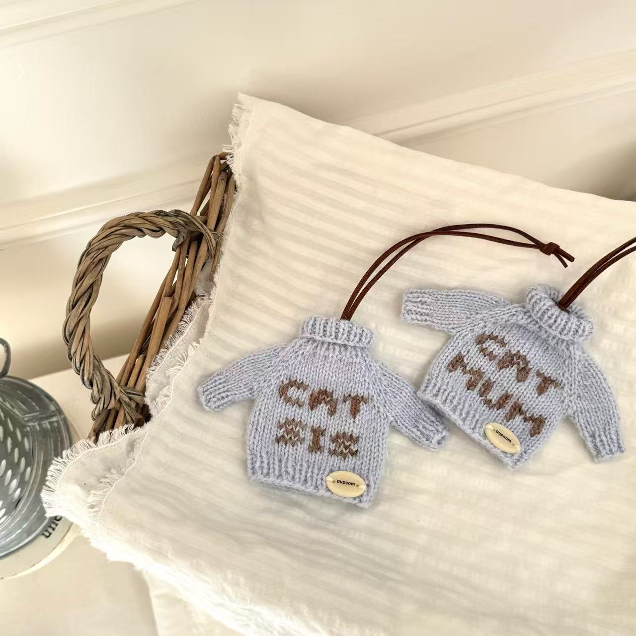 Mini Sweater Bag Charm