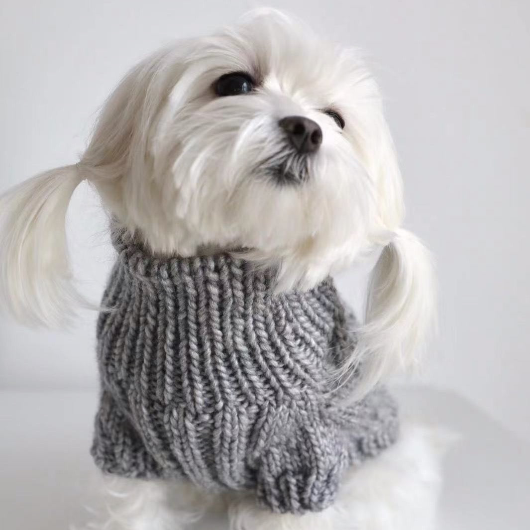 HIGH NECK DOG JUMPER